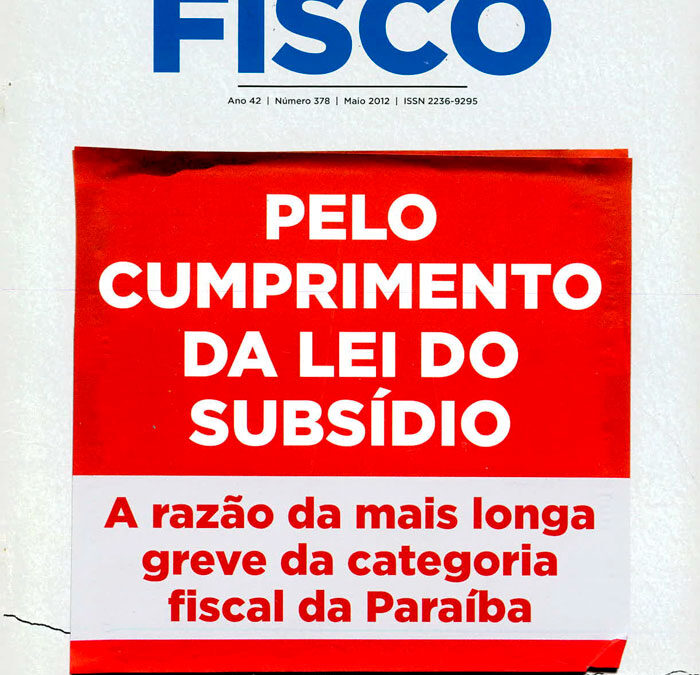 Revisto Fisco – Edição 378 – 2012